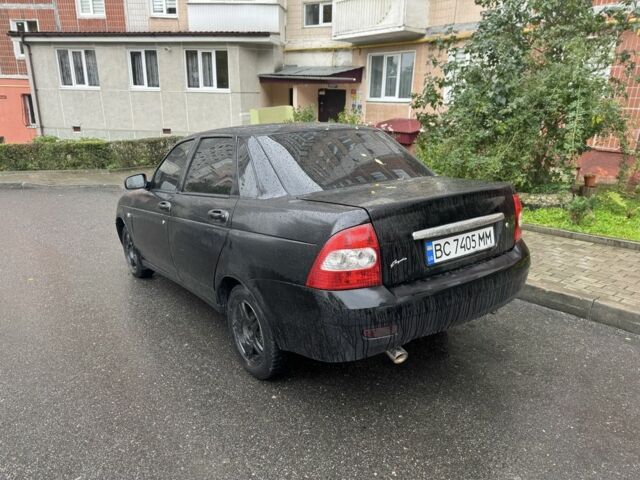 Черный ВАЗ 2170 Priora, объемом двигателя 1.6 л и пробегом 202 тыс. км за 1800 $, фото 3 на Automoto.ua