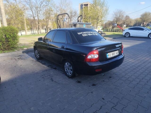 Черный ВАЗ 2170 Priora, объемом двигателя 1.6 л и пробегом 210 тыс. км за 3100 $, фото 2 на Automoto.ua