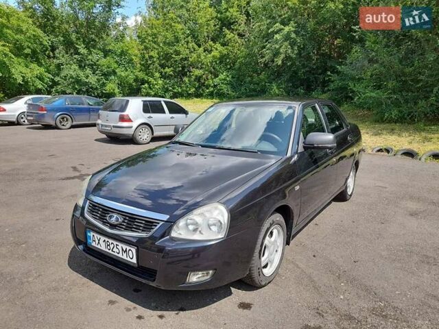 Черный ВАЗ 2170 Priora, объемом двигателя 1.6 л и пробегом 218 тыс. км за 3000 $, фото 2 на Automoto.ua