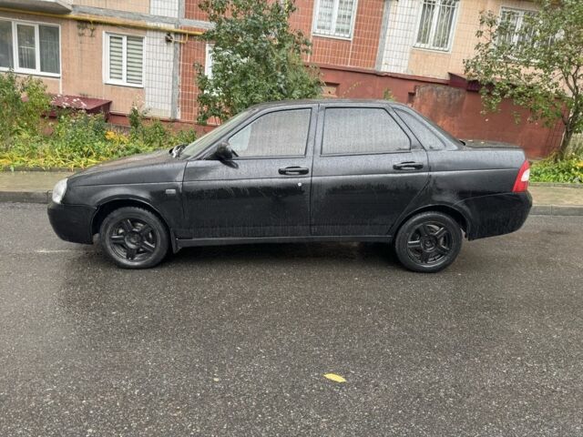 Черный ВАЗ 2170 Priora, объемом двигателя 1.6 л и пробегом 202 тыс. км за 1800 $, фото 2 на Automoto.ua