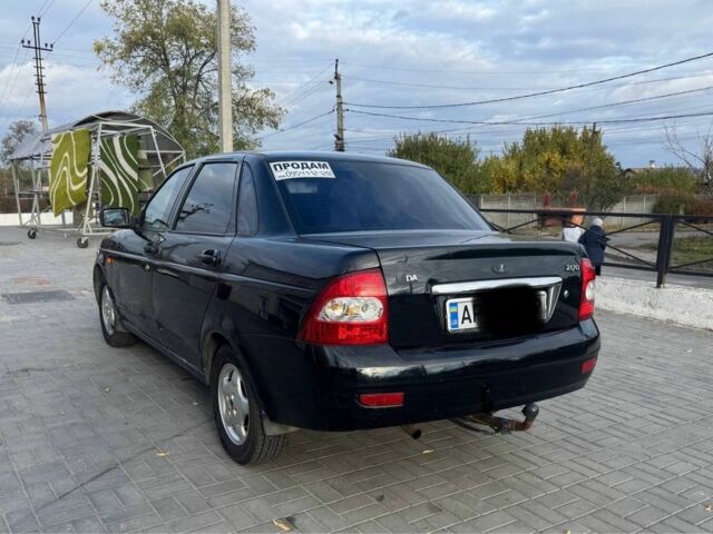 Черный ВАЗ 2170 Priora, объемом двигателя 1.6 л и пробегом 253 тыс. км за 2000 $, фото 3 на Automoto.ua