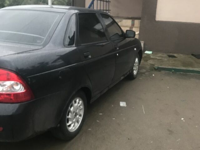 Черный ВАЗ 2170 Priora, объемом двигателя 1.6 л и пробегом 173 тыс. км за 1900 $, фото 3 на Automoto.ua