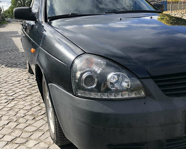 Черный ВАЗ 2170 Priora, объемом двигателя 1.6 л и пробегом 156 тыс. км за 2300 $, фото 7 на Automoto.ua