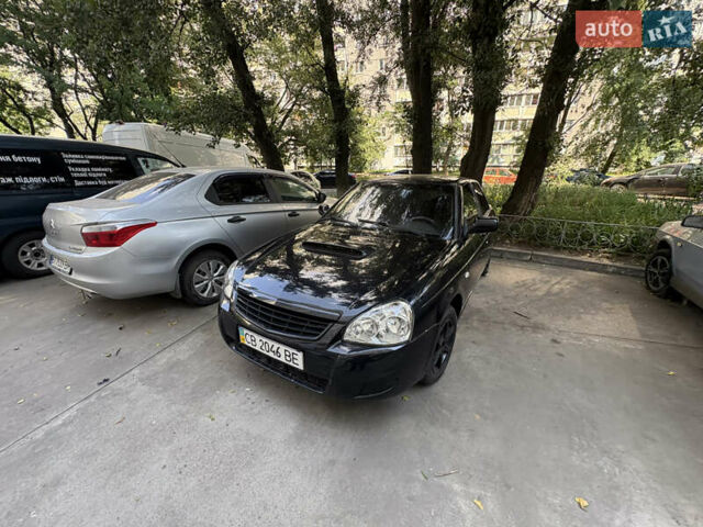 Чорний ВАЗ 2170 Priora, об'ємом двигуна 1.6 л та пробігом 300 тис. км за 3200 $, фото 1 на Automoto.ua