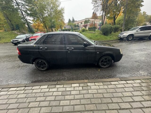 Черный ВАЗ 2170 Priora, объемом двигателя 1.6 л и пробегом 202 тыс. км за 1800 $, фото 1 на Automoto.ua