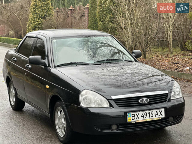 Чорний ВАЗ 2170 Priora, об'ємом двигуна 1.6 л та пробігом 134 тис. км за 3290 $, фото 2 на Automoto.ua