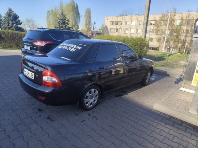 Черный ВАЗ 2170 Priora, объемом двигателя 1.6 л и пробегом 210 тыс. км за 3100 $, фото 3 на Automoto.ua