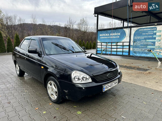Чорний ВАЗ 2170 Priora, об'ємом двигуна 1.6 л та пробігом 136 тис. км за 1450 $, фото 6 на Automoto.ua