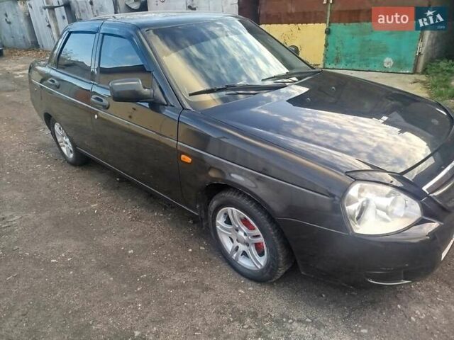 Чорний ВАЗ 2170 Priora, об'ємом двигуна 1.6 л та пробігом 142 тис. км за 2200 $, фото 3 на Automoto.ua