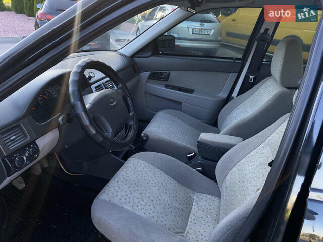 Черный ВАЗ 2170 Priora, объемом двигателя 1.6 л и пробегом 202 тыс. км за 2400 $, фото 10 на Automoto.ua