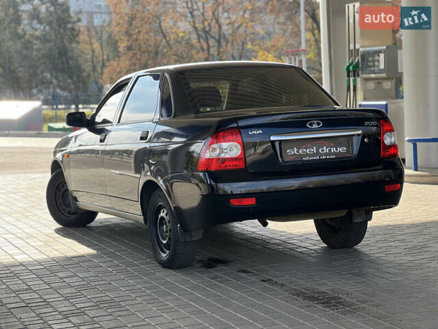 Черный ВАЗ 2170 Priora, объемом двигателя 1.6 л и пробегом 176 тыс. км за 3799 $, фото 3 на Automoto.ua