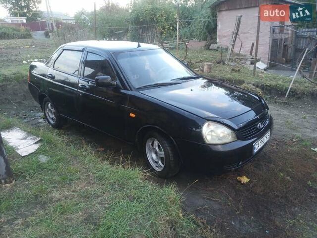 Черный ВАЗ 2170 Priora, объемом двигателя 1.6 л и пробегом 238 тыс. км за 1650 $, фото 6 на Automoto.ua