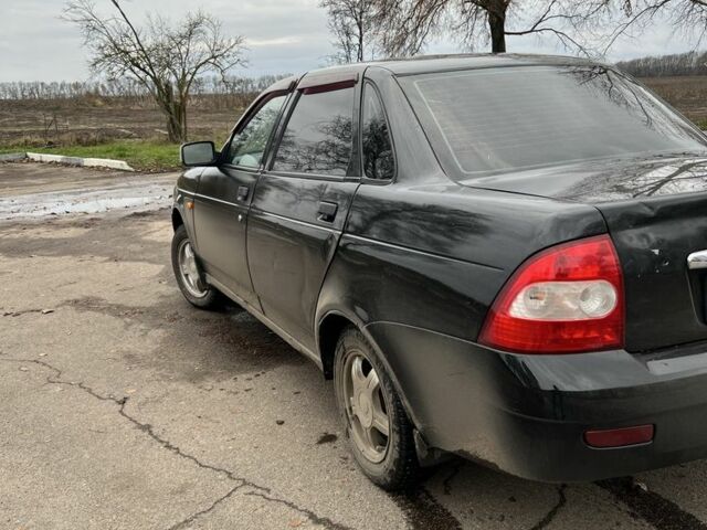 Черный ВАЗ 2170 Priora, объемом двигателя 1.6 л и пробегом 262 тыс. км за 2898 $, фото 2 на Automoto.ua