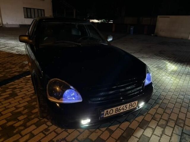 Чорний ВАЗ 2170 Priora, об'ємом двигуна 1.6 л та пробігом 130 тис. км за 2200 $, фото 9 на Automoto.ua