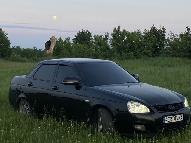 Чорний ВАЗ 2170 Priora, об'ємом двигуна 1.6 л та пробігом 380 тис. км за 2600 $, фото 2 на Automoto.ua