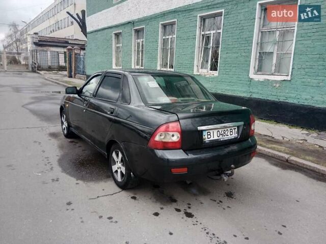 Черный ВАЗ 2170 Priora, объемом двигателя 1.6 л и пробегом 200 тыс. км за 2599 $, фото 12 на Automoto.ua