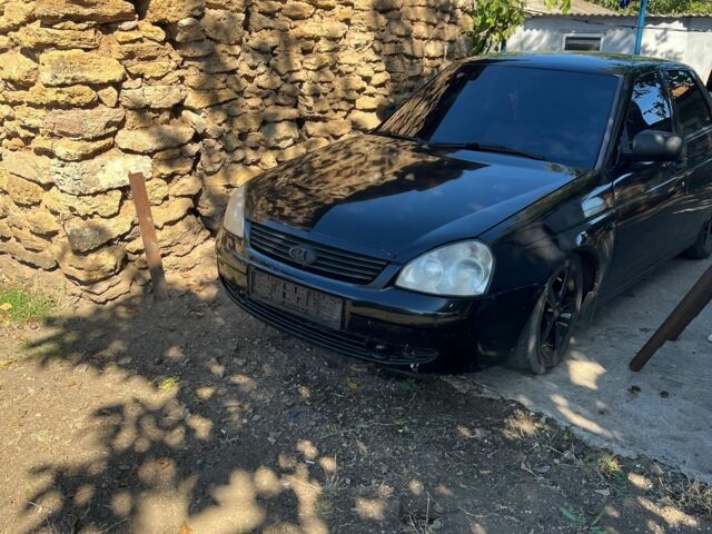 Черный ВАЗ 2170 Priora, объемом двигателя 1.6 л и пробегом 180 тыс. км за 2000 $, фото 4 на Automoto.ua