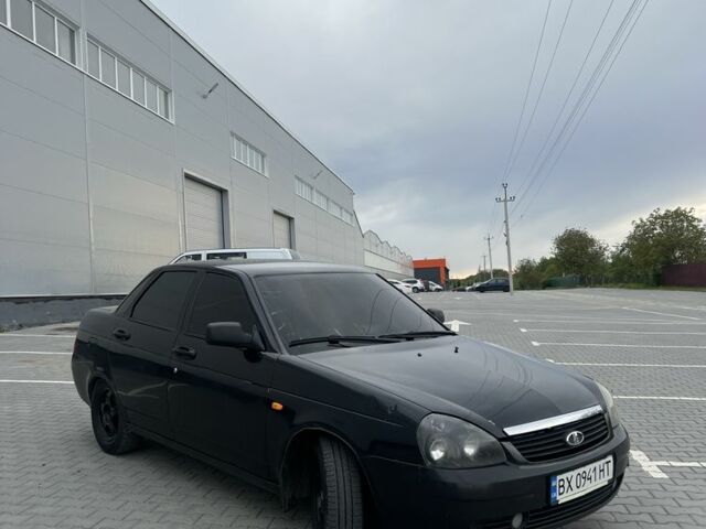 Черный ВАЗ 2170 Priora, объемом двигателя 1.6 л и пробегом 400 тыс. км за 2900 $, фото 2 на Automoto.ua