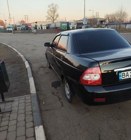 Черный ВАЗ 2170 Priora, объемом двигателя 1.6 л и пробегом 221 тыс. км за 1800 $, фото 8 на Automoto.ua