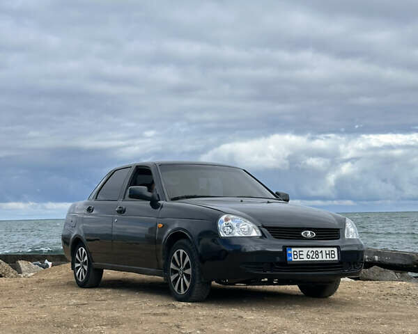 Черный ВАЗ 2170 Priora, объемом двигателя 1.6 л и пробегом 210 тыс. км за 2700 $, фото 3 на Automoto.ua