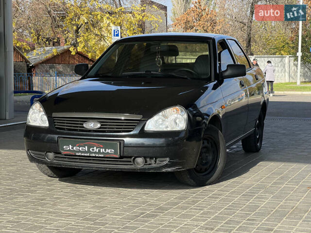 Черный ВАЗ 2170 Priora, объемом двигателя 1.6 л и пробегом 176 тыс. км за 3799 $, фото 2 на Automoto.ua