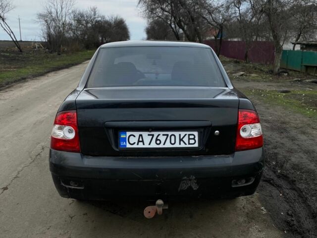 Чорний ВАЗ 2170 Priora, об'ємом двигуна 1.6 л та пробігом 214 тис. км за 2100 $, фото 2 на Automoto.ua