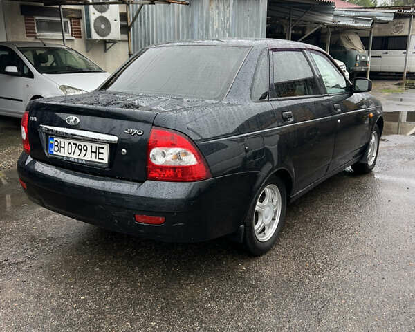 Черный ВАЗ 2170 Priora, объемом двигателя 1.6 л и пробегом 114 тыс. км за 3600 $, фото 4 на Automoto.ua