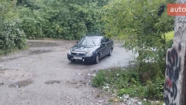 Черный ВАЗ 2170 Priora, объемом двигателя 1.6 л и пробегом 196 тыс. км за 1500 $, фото 3 на Automoto.ua
