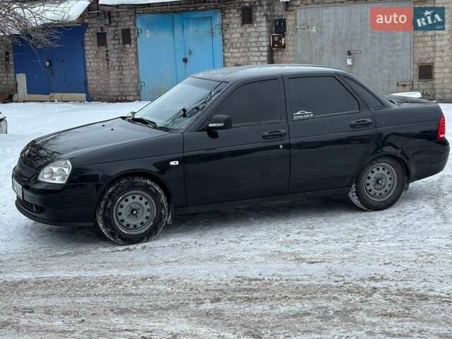 Чорний ВАЗ 2170 Priora, об'ємом двигуна 1.6 л та пробігом 200 тис. км за 2950 $, фото 1 на Automoto.ua