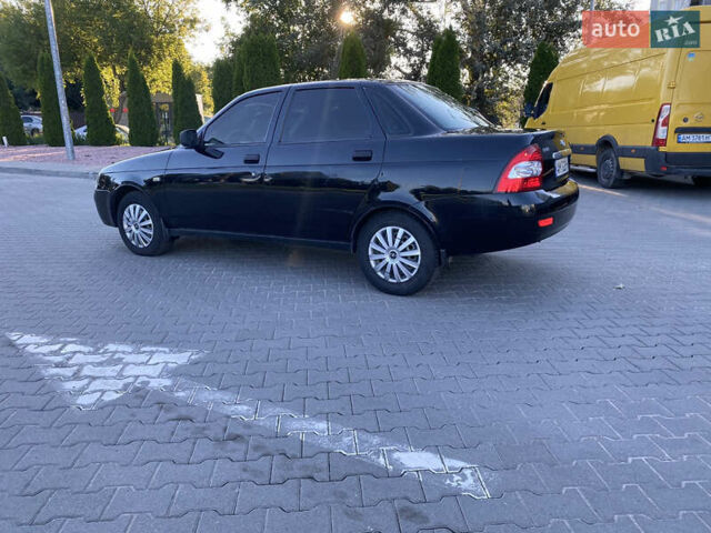 Черный ВАЗ 2170 Priora, объемом двигателя 1.6 л и пробегом 202 тыс. км за 2400 $, фото 8 на Automoto.ua
