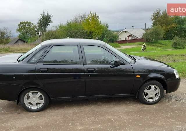 Черный ВАЗ 2170 Priora, объемом двигателя 1.6 л и пробегом 14 тыс. км за 4000 $, фото 3 на Automoto.ua
