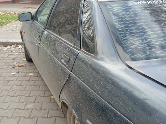 Чорний ВАЗ 2170 Priora, об'ємом двигуна 1.6 л та пробігом 220 тис. км за 1800 $, фото 1 на Automoto.ua