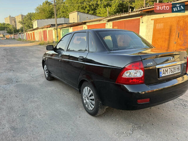 Чорний ВАЗ 2170 Priora, об'ємом двигуна 1.6 л та пробігом 200 тис. км за 2400 $, фото 3 на Automoto.ua