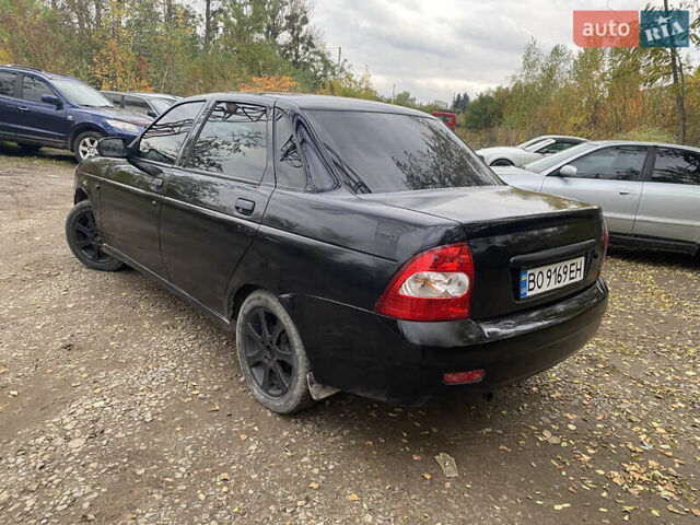Черный ВАЗ 2170 Priora, объемом двигателя 1.6 л и пробегом 200 тыс. км за 1600 $, фото 1 на Automoto.ua