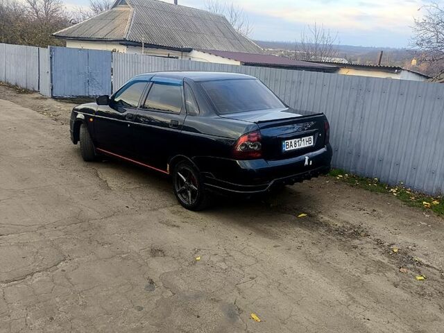 Чорний ВАЗ 2170 Priora, об'ємом двигуна 1.6 л та пробігом 190 тис. км за 2500 $, фото 2 на Automoto.ua