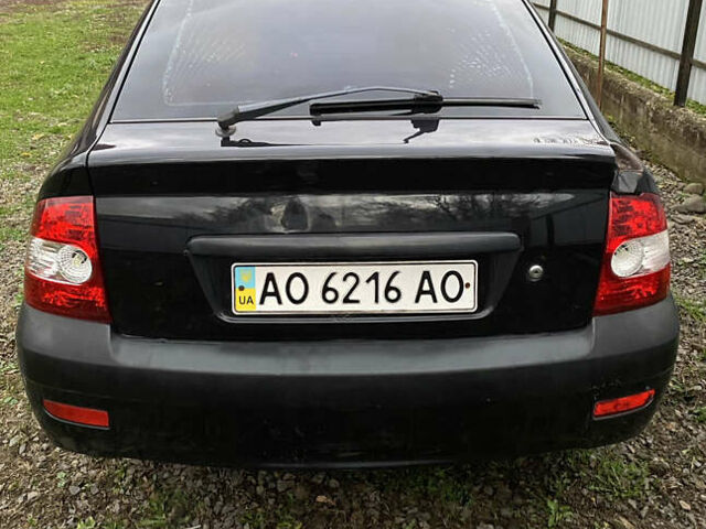 Черный ВАЗ 2170 Priora, объемом двигателя 1.6 л и пробегом 153 тыс. км за 2200 $, фото 3 на Automoto.ua