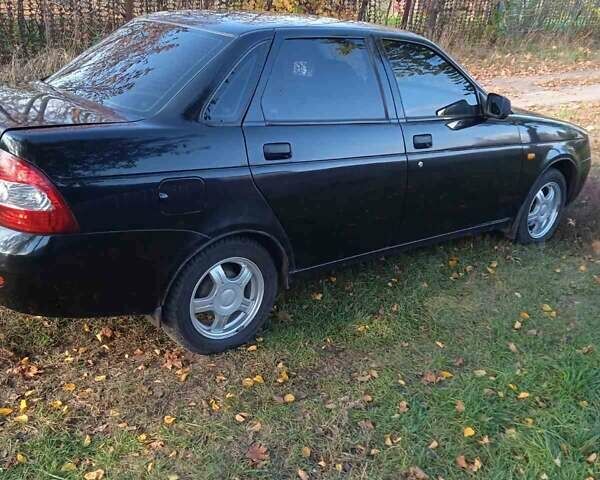 Черный ВАЗ 2170 Priora, объемом двигателя 1.6 л и пробегом 238 тыс. км за 3500 $, фото 4 на Automoto.ua
