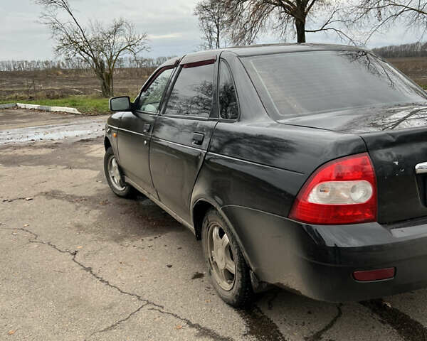 Черный ВАЗ 2170 Priora, объемом двигателя 1.6 л и пробегом 262 тыс. км за 2504 $, фото 5 на Automoto.ua