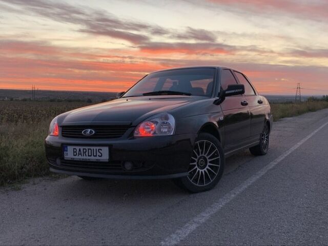 Черный ВАЗ 2170 Priora, объемом двигателя 1.6 л и пробегом 260 тыс. км за 3500 $, фото 3 на Automoto.ua