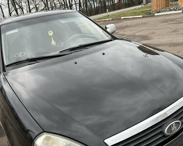 Черный ВАЗ 2170 Priora, объемом двигателя 1.6 л и пробегом 262 тыс. км за 2504 $, фото 9 на Automoto.ua