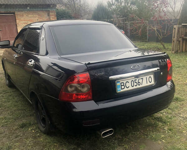 Черный ВАЗ 2170 Priora, объемом двигателя 1.6 л и пробегом 211 тыс. км за 2800 $, фото 3 на Automoto.ua