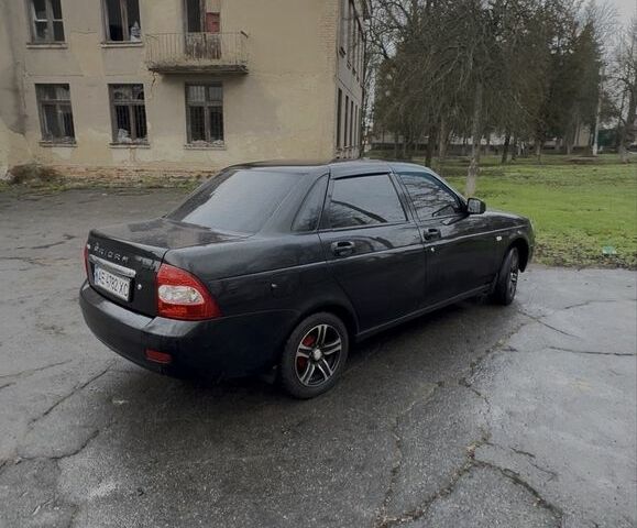 Черный ВАЗ 2170 Priora, объемом двигателя 1.6 л и пробегом 200 тыс. км за 2300 $, фото 1 на Automoto.ua
