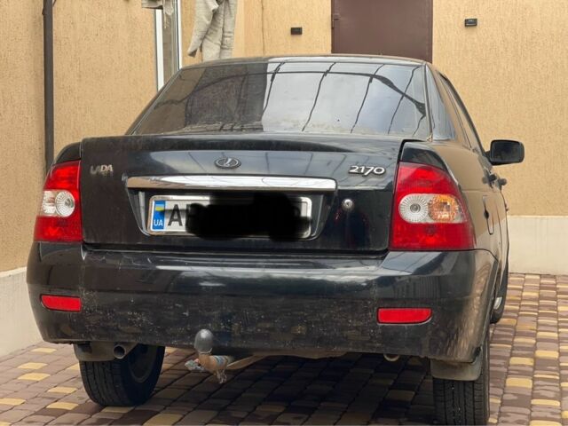 Черный ВАЗ 2170 Priora, объемом двигателя 1.6 л и пробегом 253 тыс. км за 2000 $, фото 8 на Automoto.ua