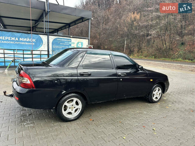 Чорний ВАЗ 2170 Priora, об'ємом двигуна 1.6 л та пробігом 136 тис. км за 1450 $, фото 2 на Automoto.ua