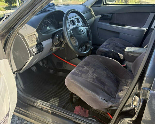 Чорний ВАЗ 2170 Priora, об'ємом двигуна 1.6 л та пробігом 200 тис. км за 2300 $, фото 9 на Automoto.ua