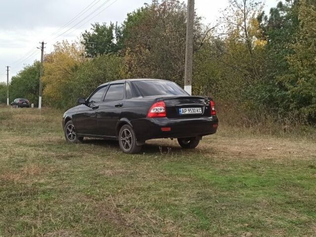 Черный ВАЗ 2170 Priora, объемом двигателя 1.6 л и пробегом 210 тыс. км за 3500 $, фото 5 на Automoto.ua