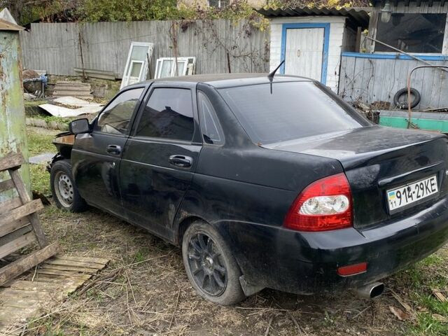 Черный ВАЗ 2170 Priora, объемом двигателя 1.6 л и пробегом 149 тыс. км за 900 $, фото 3 на Automoto.ua