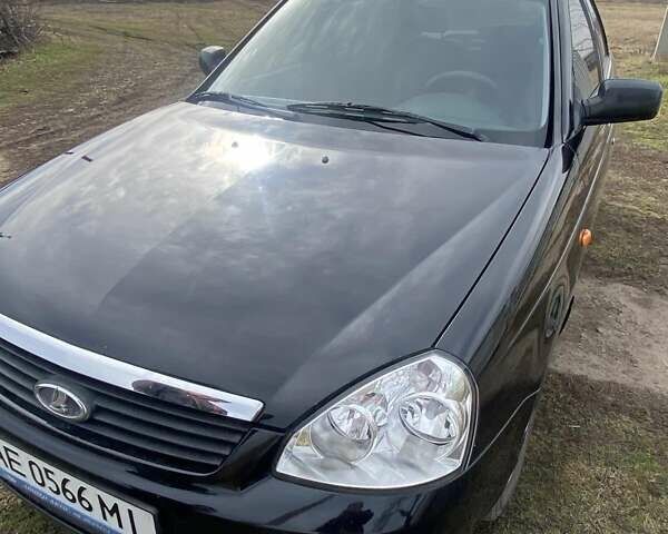 Черный ВАЗ 2170 Priora, объемом двигателя 1.6 л и пробегом 104 тыс. км за 3500 $, фото 1 на Automoto.ua