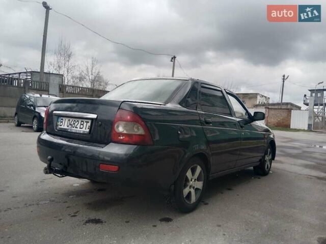 Черный ВАЗ 2170 Priora, объемом двигателя 1.6 л и пробегом 200 тыс. км за 2599 $, фото 3 на Automoto.ua