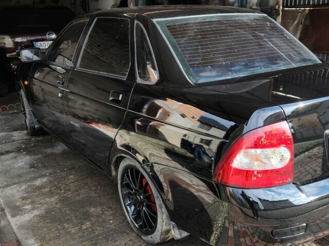 Чорний ВАЗ 2170 Priora, об'ємом двигуна 1.6 л та пробігом 130 тис. км за 2200 $, фото 3 на Automoto.ua